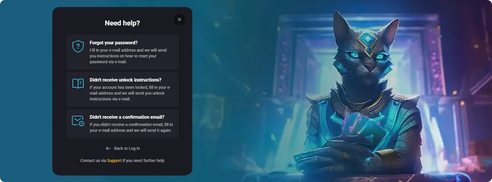 AmonBet Casino Login Issues